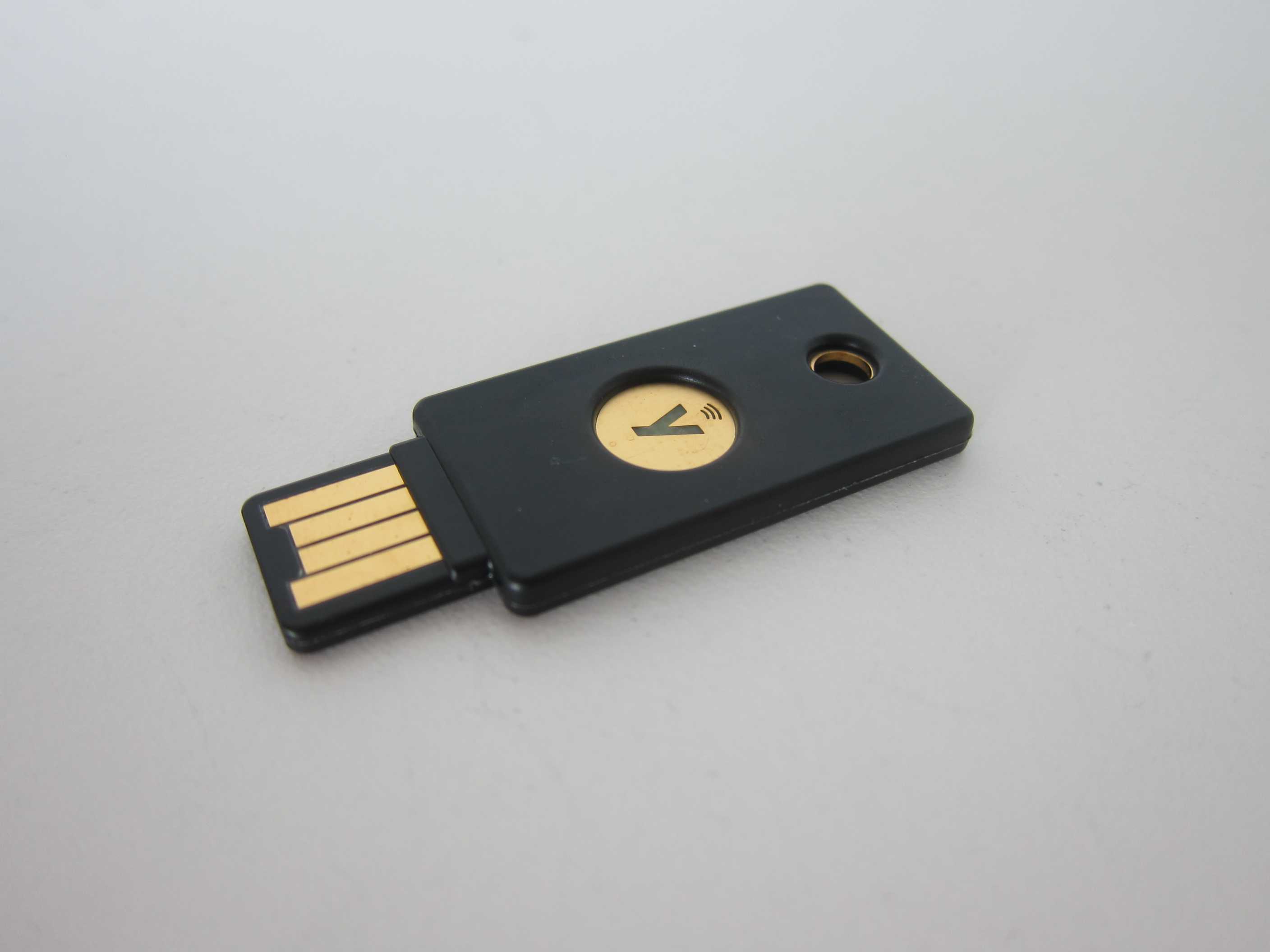 Picture of a yubikey
